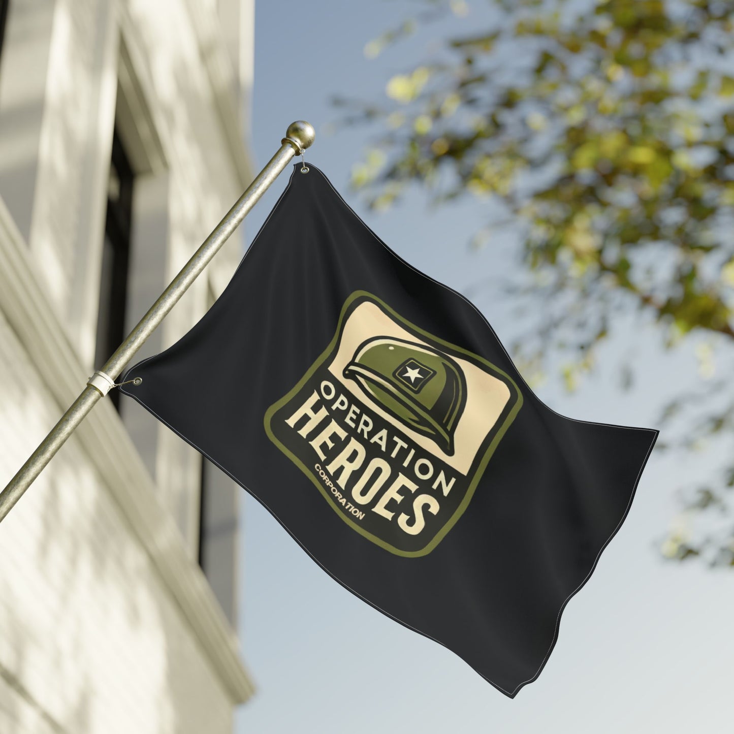 OHC Double Sided Flag