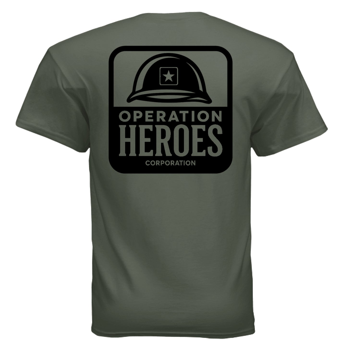 MILITARY GREEN - BACK