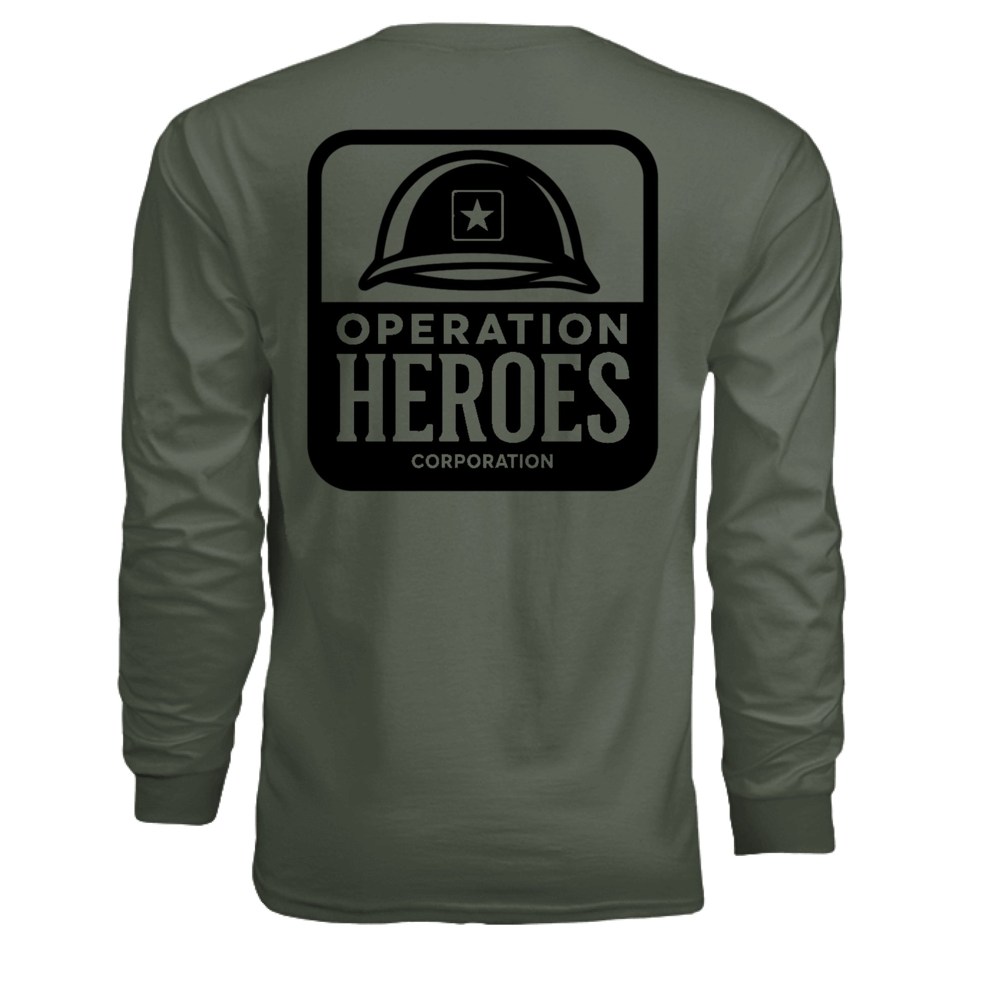 MILITARY GREEN - BACK