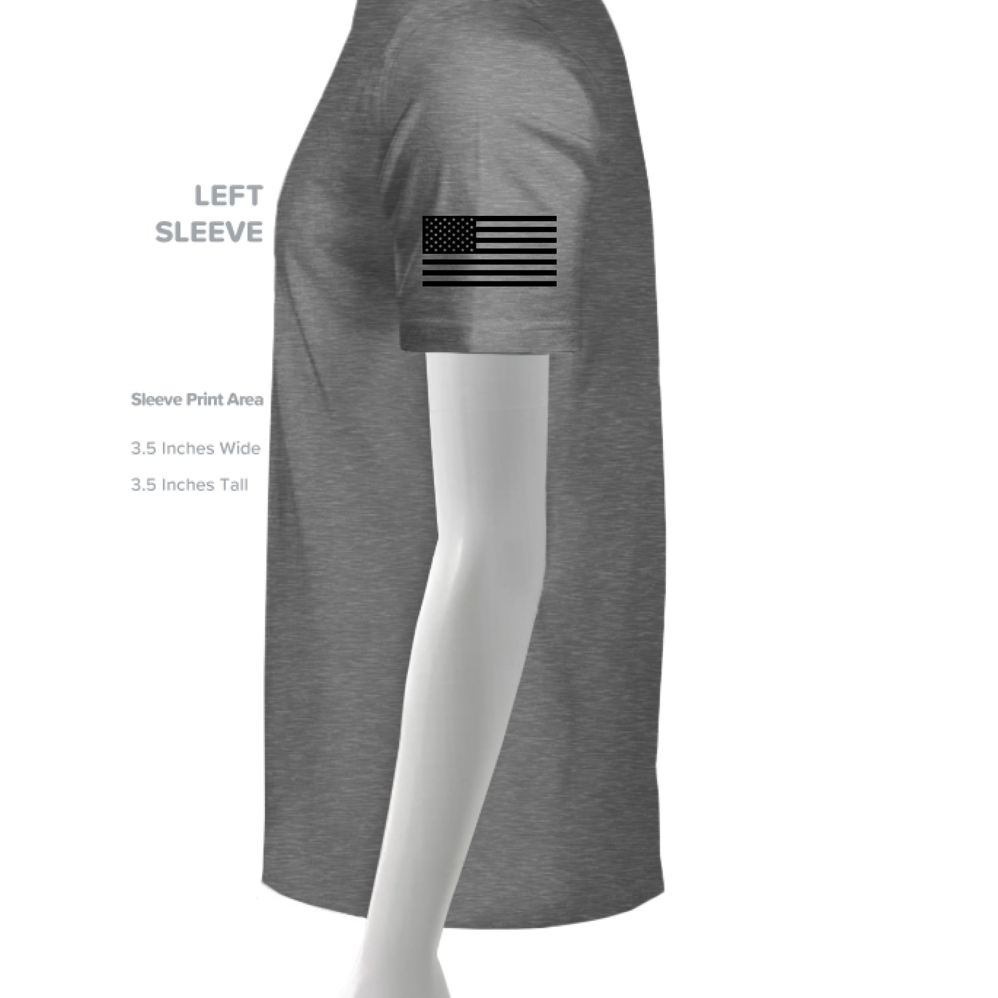 GRAPHITE HEATHER - SLEEVE_LEFT