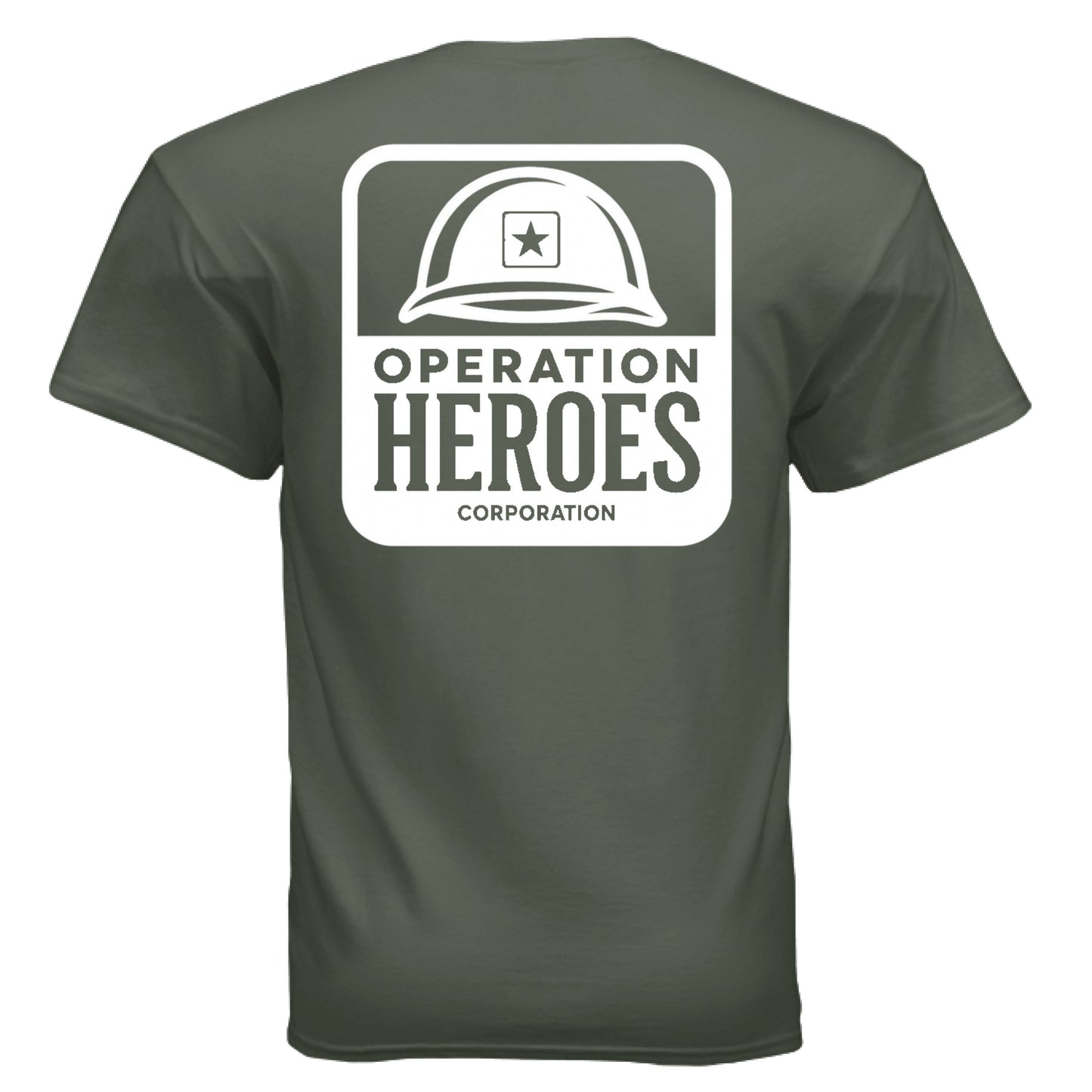 MILITARY GREEN - BACK