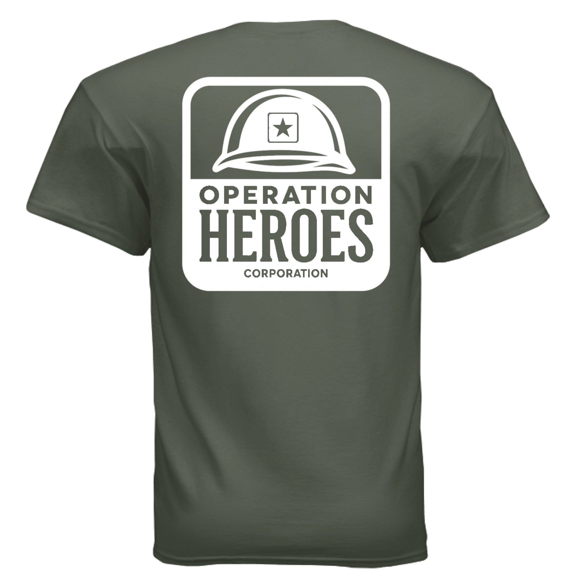 MILITARY GREEN - BACK