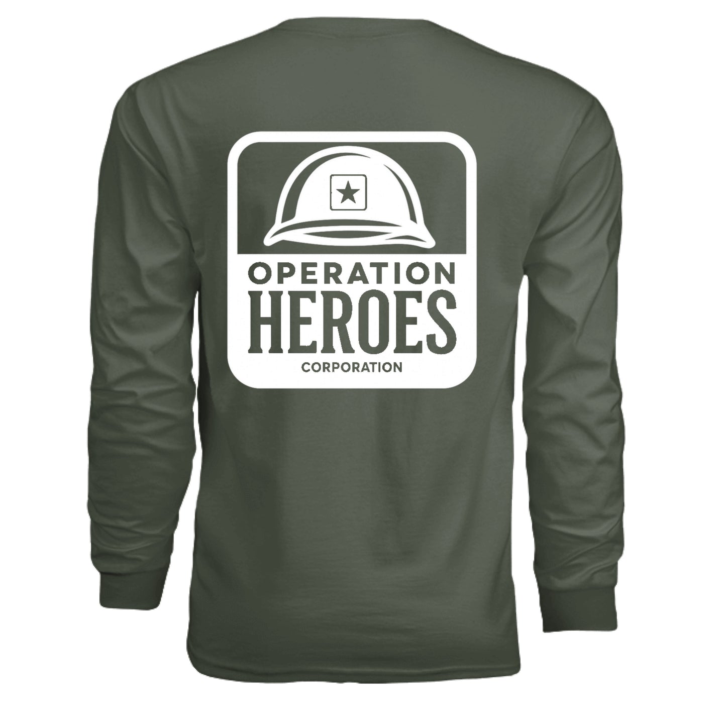 MILITARY GREEN - BACK