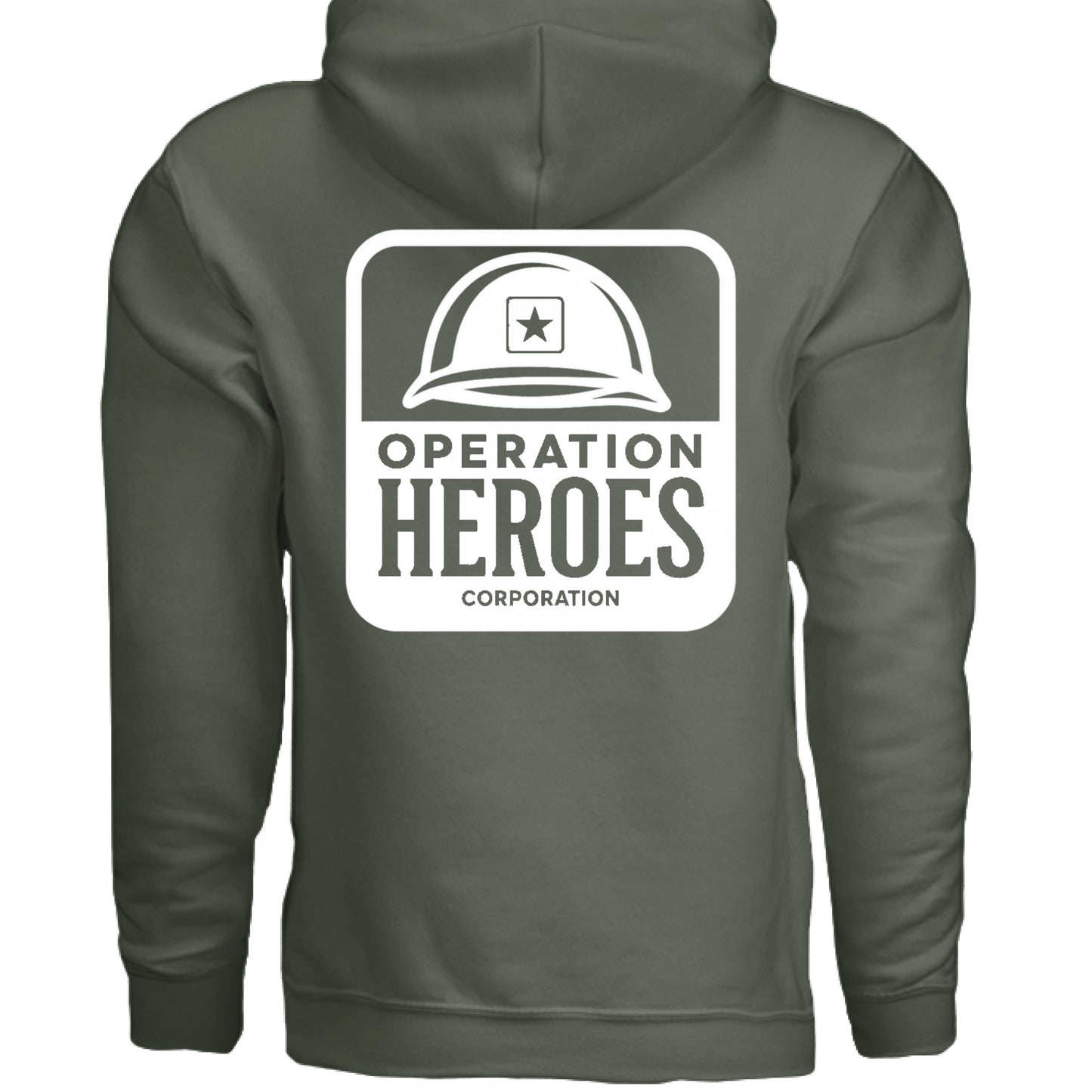 MILITARY GREEN - BACK