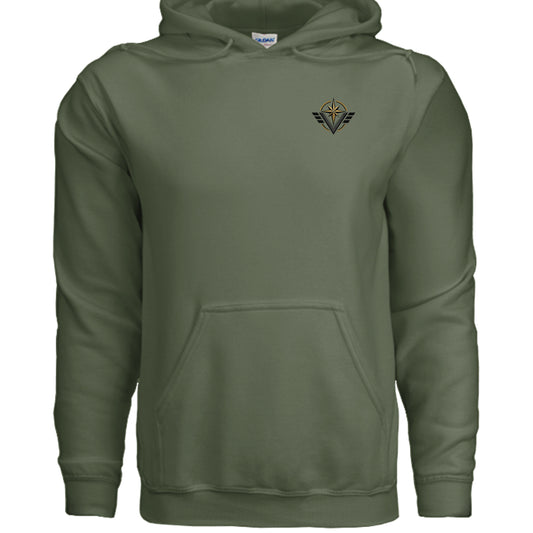 MILITARY GREEN - G185 - FRONT