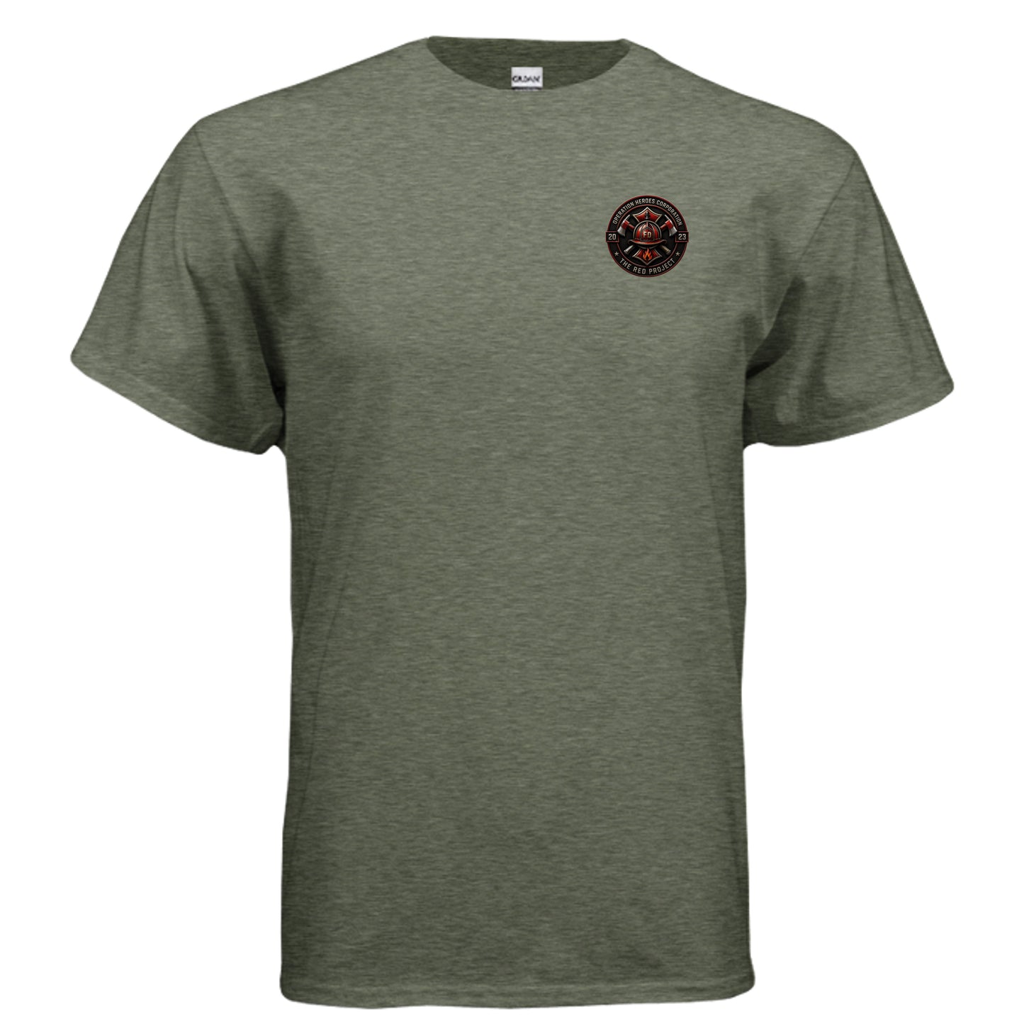 HEATHER MILITARY GREEN - G500 - FRONT