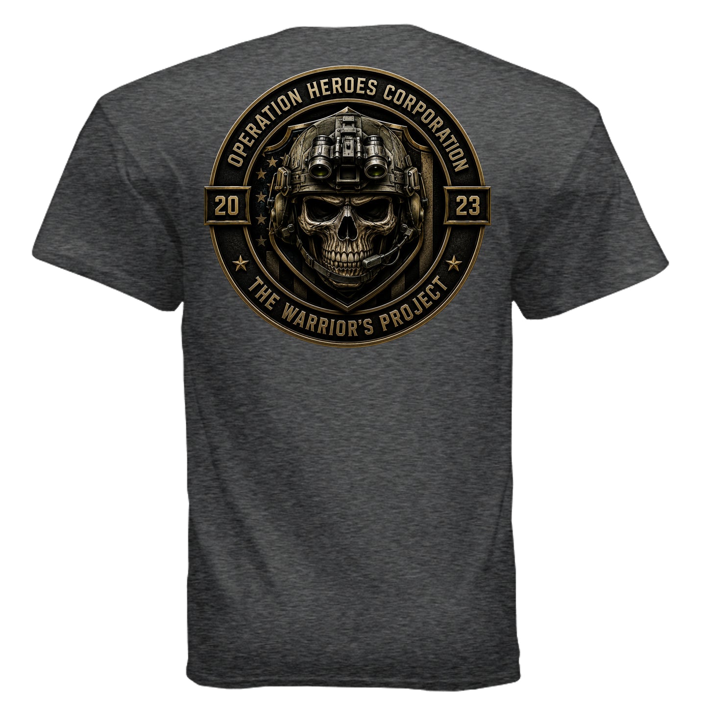 DARK HEATHER - G500 - BACK